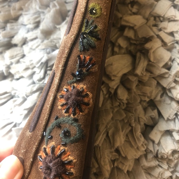 Y2K VTG MiU miU pRaDA 9 EUC Moccasin LoaFers  GoRG Worn 9.5 39.5 Flats Ballet - Picture 5 of 13